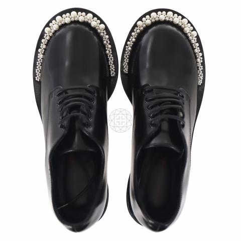 Sell Simone Rocha X H&M Leather Derby Pearls Shoes - Black